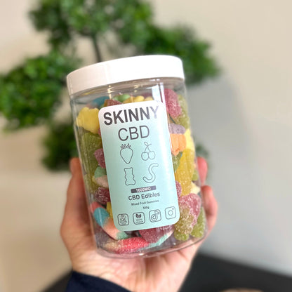 Skinny CBD Mixed Gummies (Large Jar)